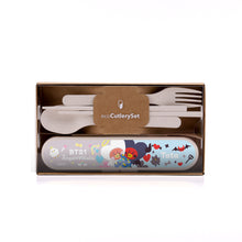 Load image into Gallery viewer, ecoCutlerySet BT21 Angel & Villain Edition - TATA