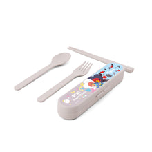 Load image into Gallery viewer, ecoCutlerySet BT21 Angel & Villain Edition - TATA