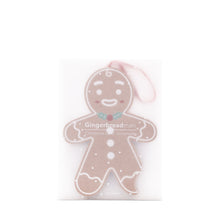 Load image into Gallery viewer, Gingerbread Man Christmas Card Ornament - Papery.Art