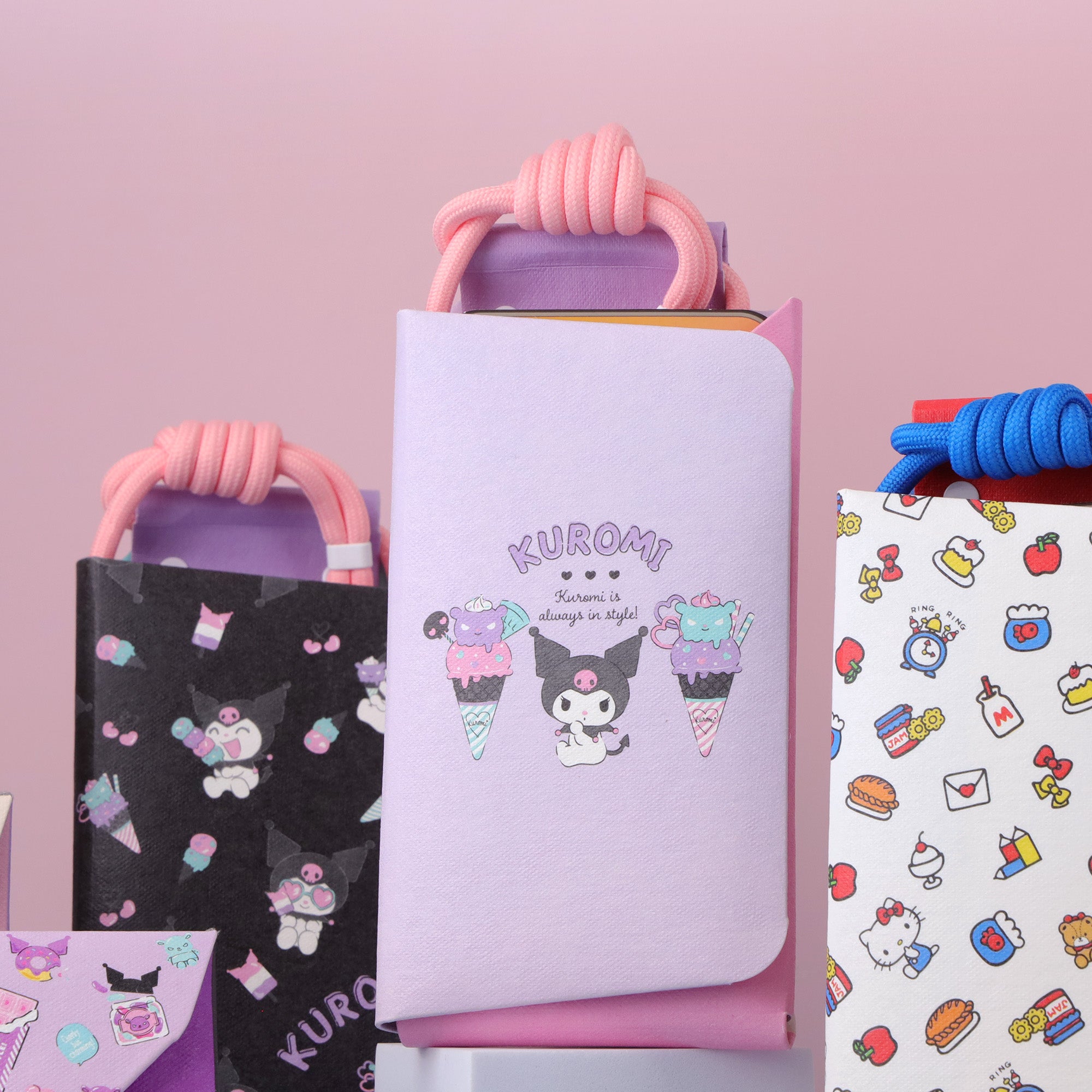 PhonePochette [Kuromi - Pastel]