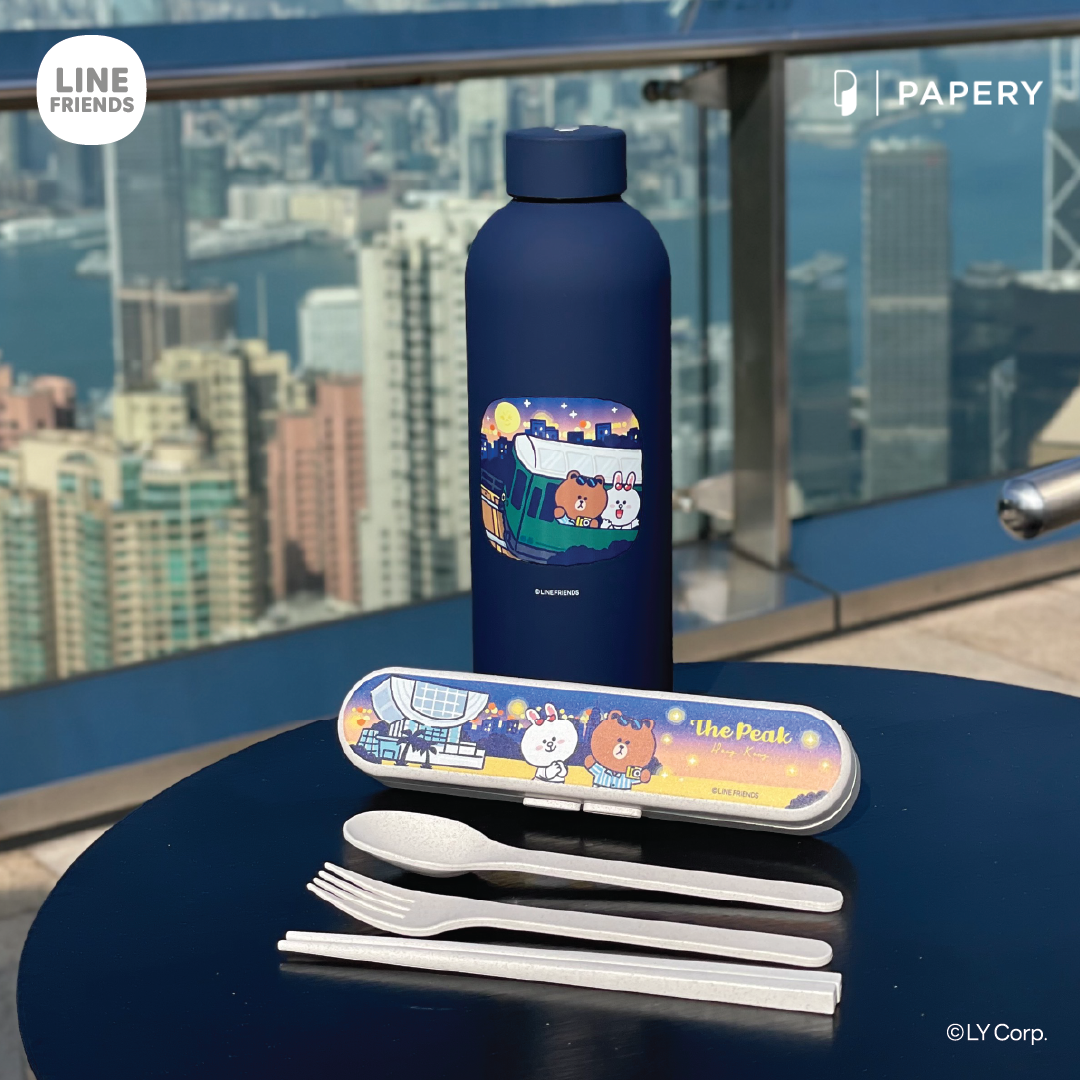 ecoCutlerySet  [LINE FRIENDS HONG KONG SUMMER CHILL STUNNING NIGHT]