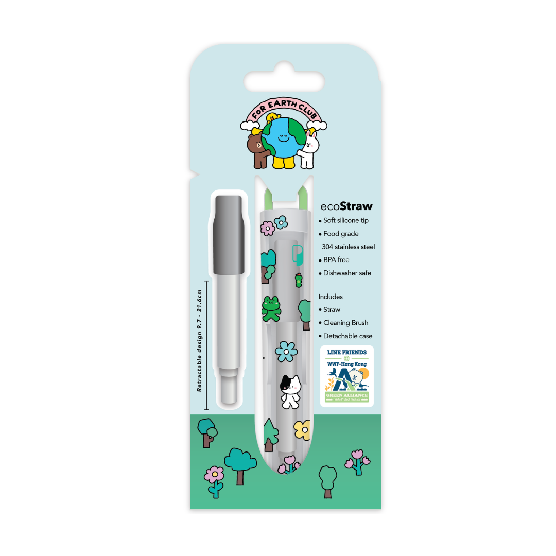 ecoStraw [LINE FRIENDS WALK FOR NATURE]