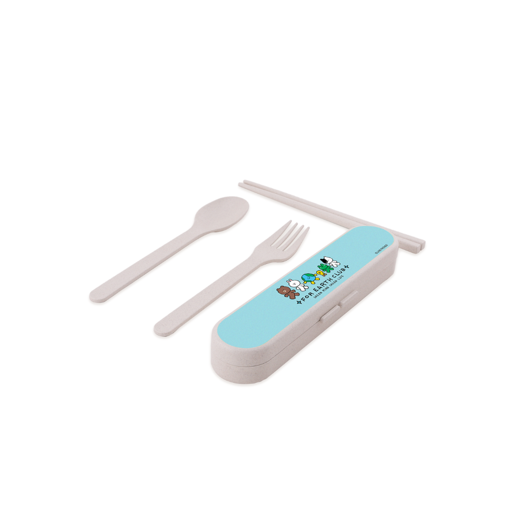 ecoCutlerySet  [LINE FRIENDS WALK FOR NATURE]