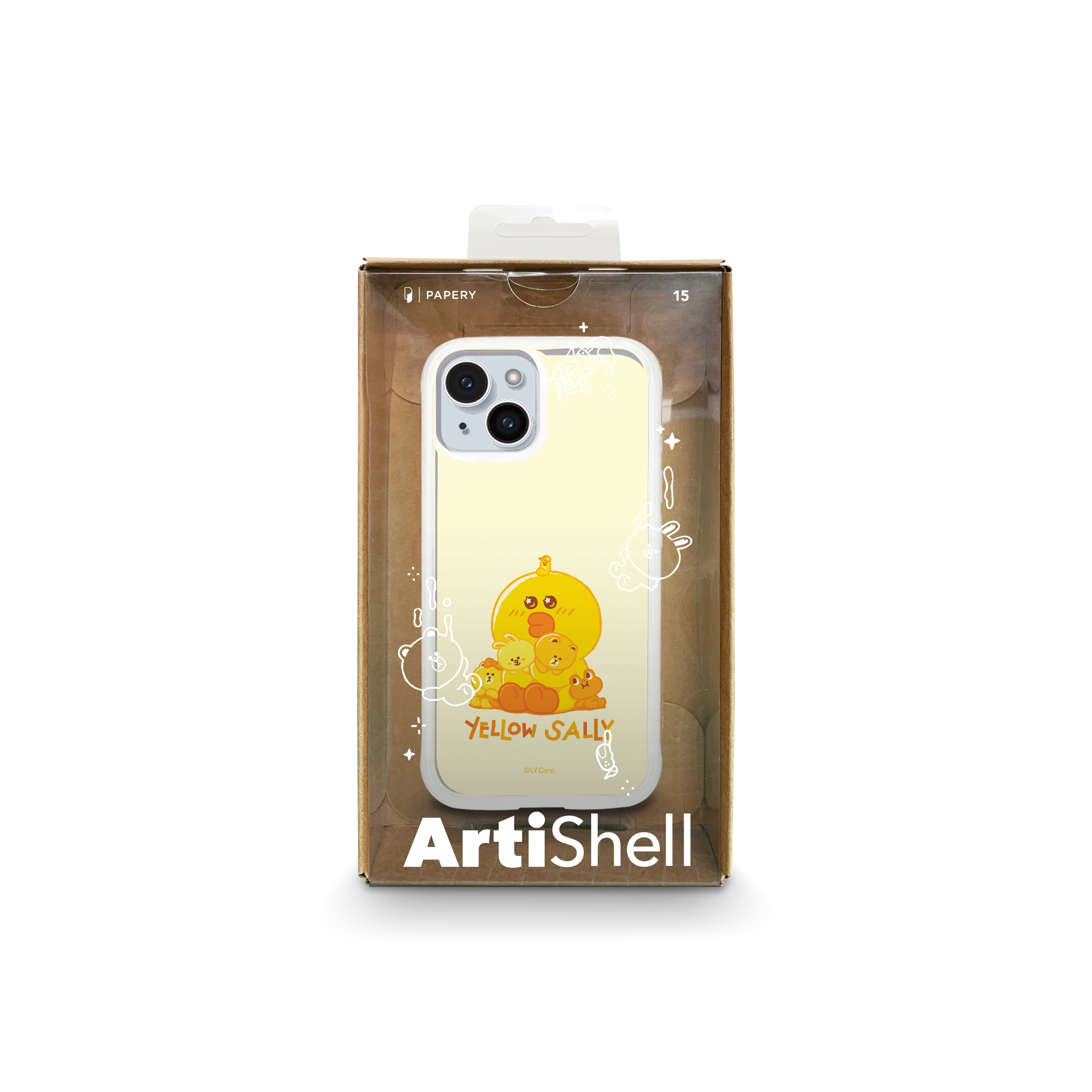 ArtiShell [LINE FRIENDS SALLY – Friends] iPhone 15/15 Plus/15 Pro /15 Pro Max