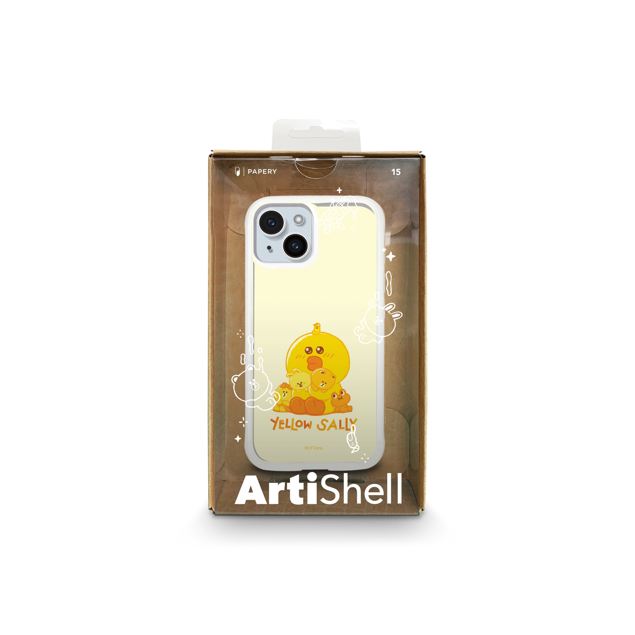 ArtiShell [LINE FRIENDS SALLY – Friends] iPhone 15/15 Plus/15 Pro /15 Pro Max