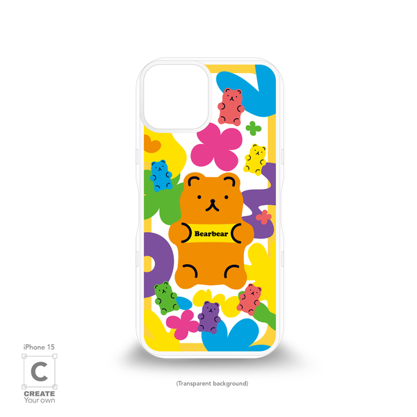 ArtiShell Backplate [Bearbear] iPhone 15/15 Plus/15 Pro /15 Pro Max