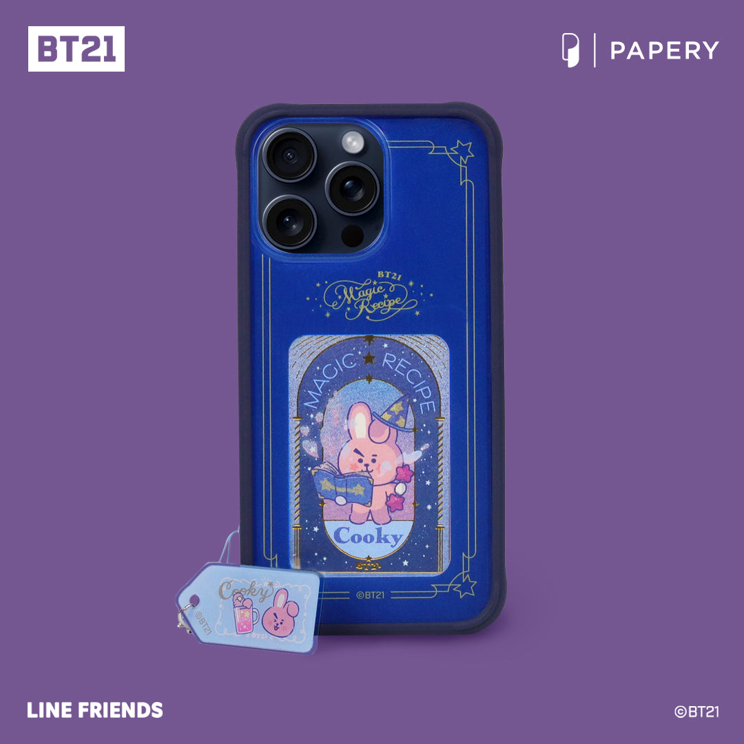 藝術防摔手機殼 [BT21 MAGIC RECIPE EDITION - COOKY] iPhone 15 Pro/15 Pro Max