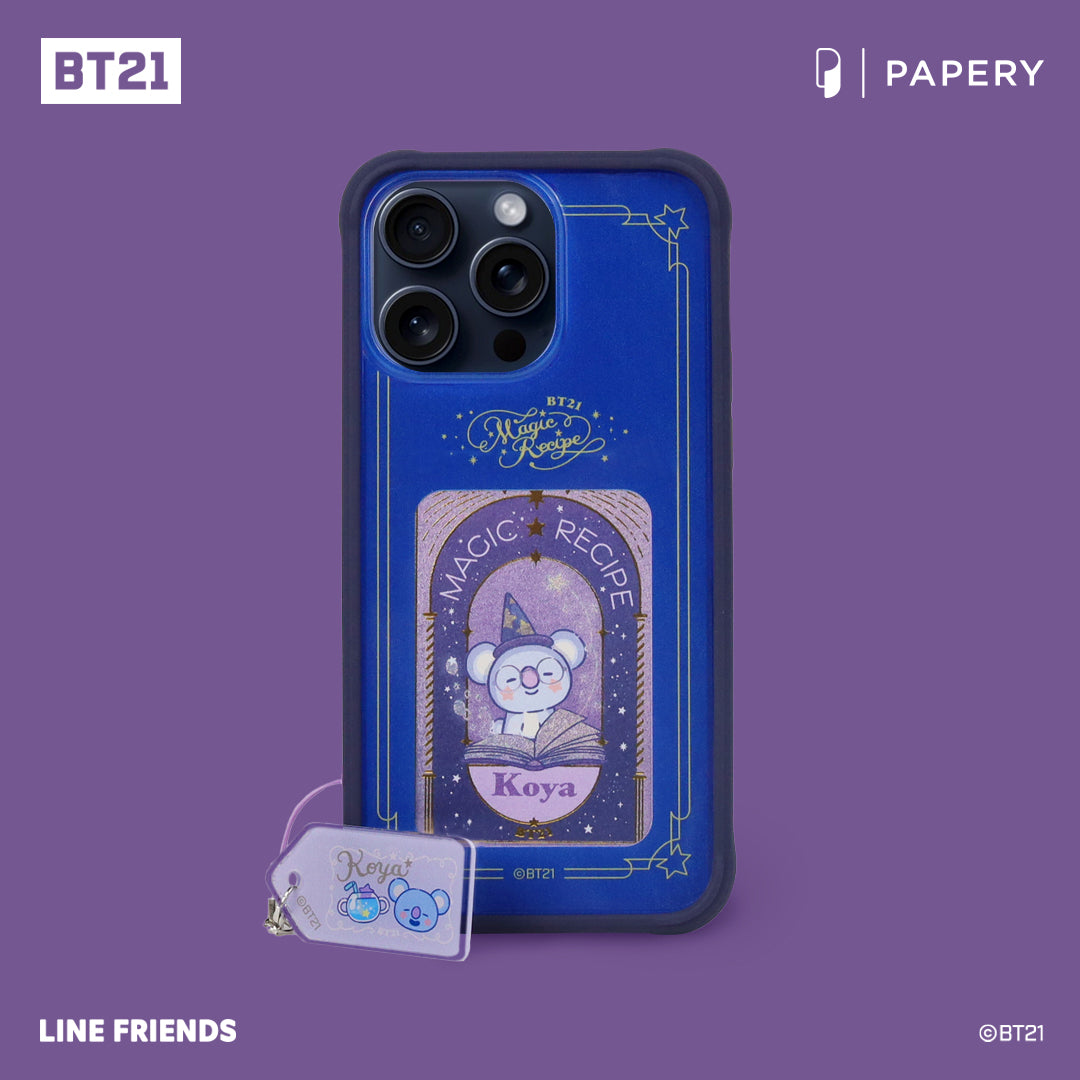 藝術防摔手機殼 [BT21 MAGIC RECIPE EDITION - KOYA] iPhone 15 Pro/15 Pro Max
