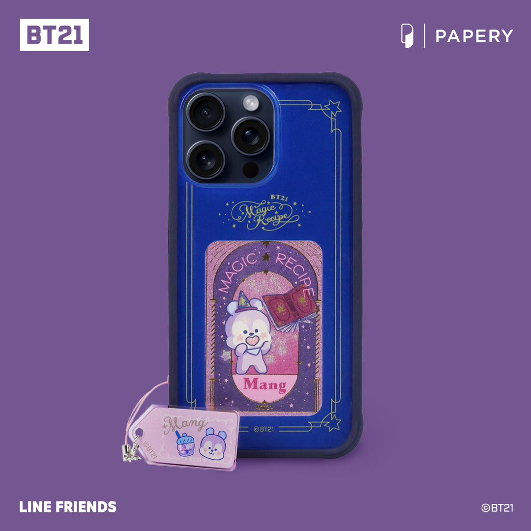 藝術防摔手機殼 [BT21 MAGIC RECIPE EDITION - MANG] iPhone 15 Pro/15 Pro Max