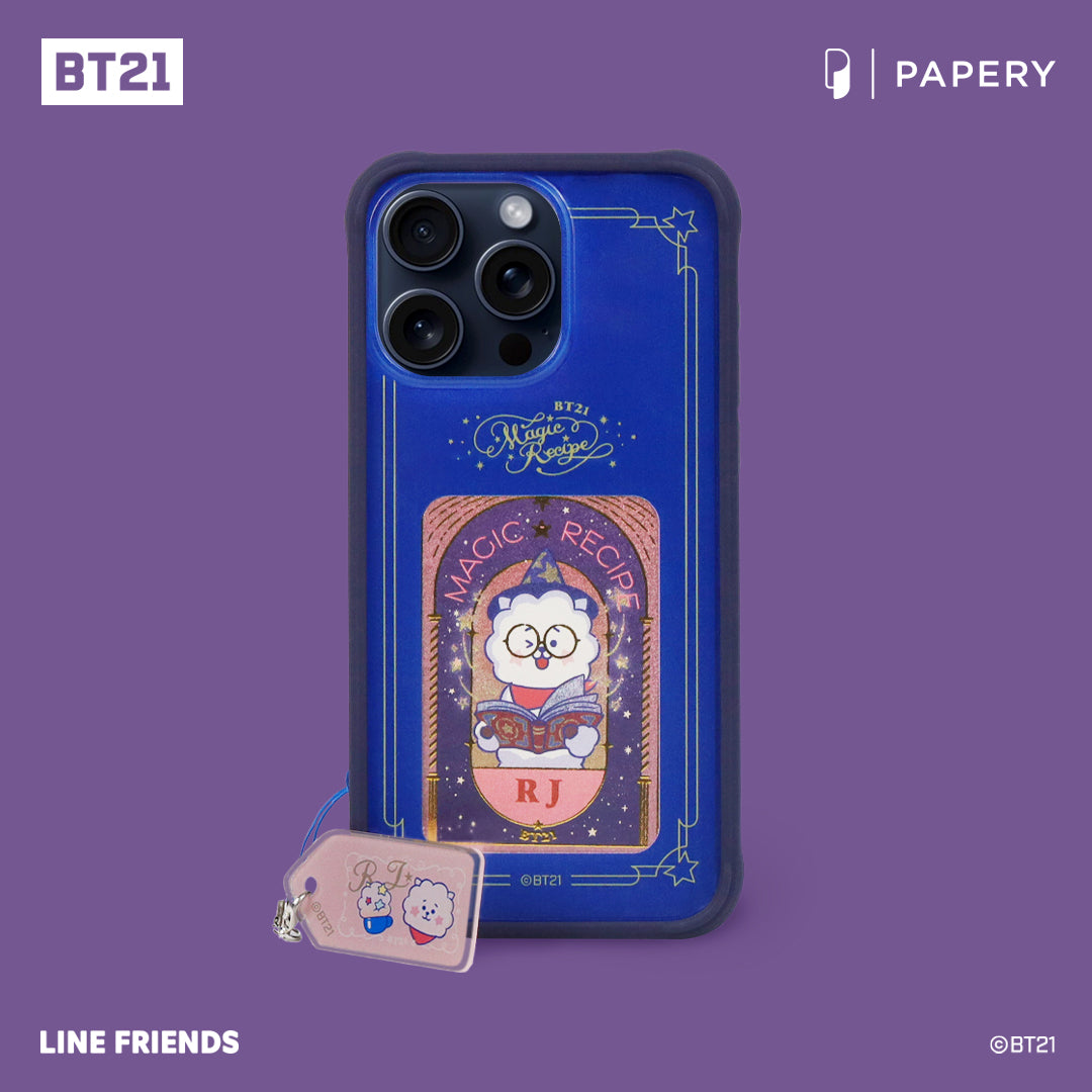 藝術防摔手機殼 [BT21 MAGIC RECIPE EDITION - RJ] iPhone 15 Pro/15 Pro Max
