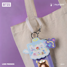 將圖片載入圖庫檢視器 環保相套匙扣 BT21 Angel &amp; Villain - Angel Edition 
