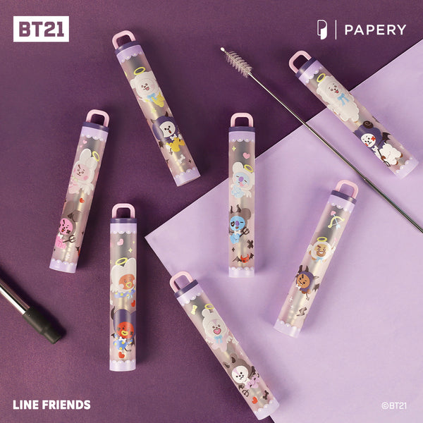 ecoStraw BT21 Angel & Villain Edition - SHOOKY