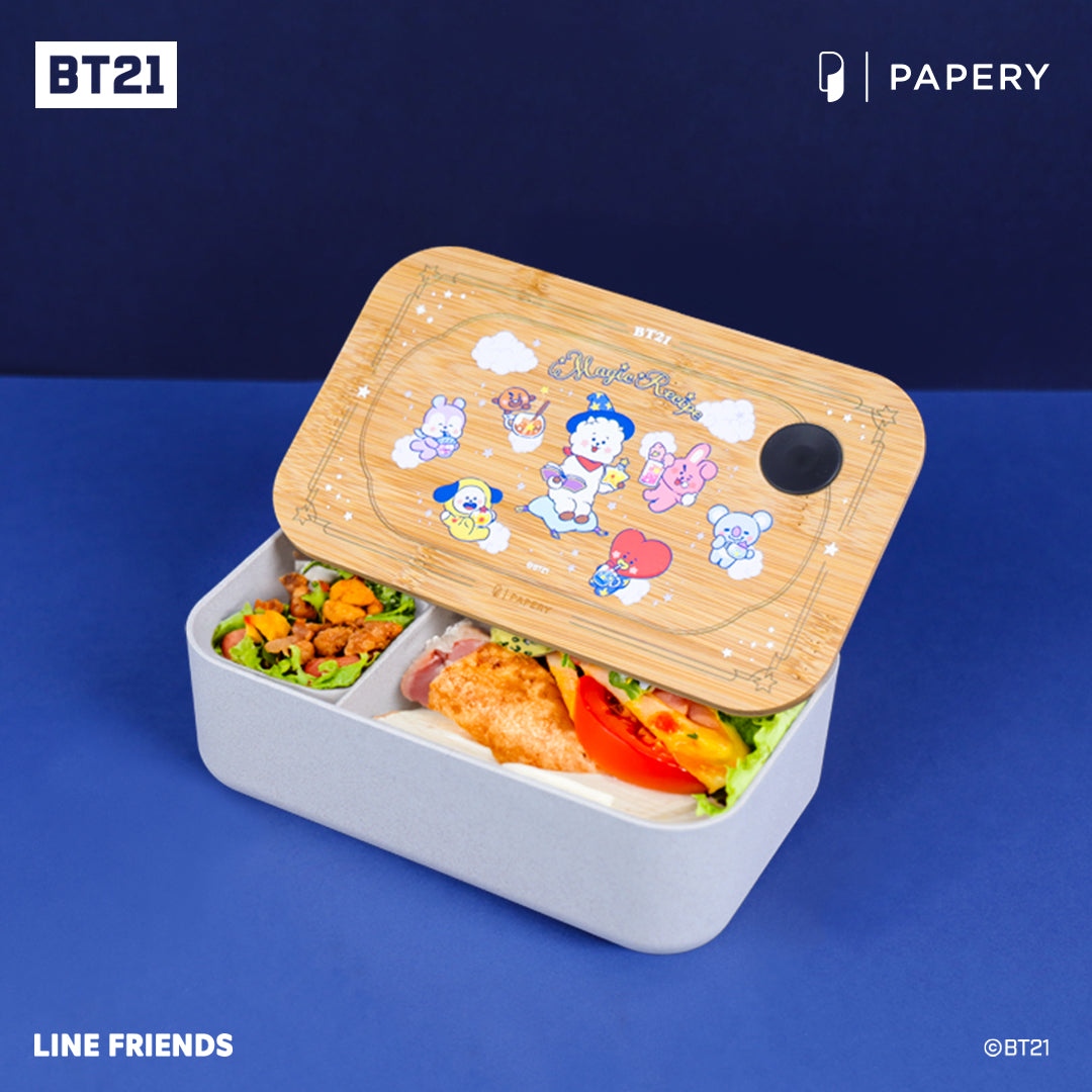 Blind Box Set A [BT21 OmniTote x1  & ecoBento x1 or  Stainless Steel Bottle x1]