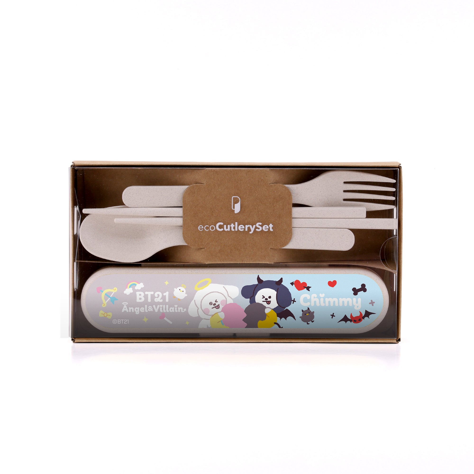 Blind Box Set C [BT21 ecoCutlerySet x1  & ecoStraw x1]