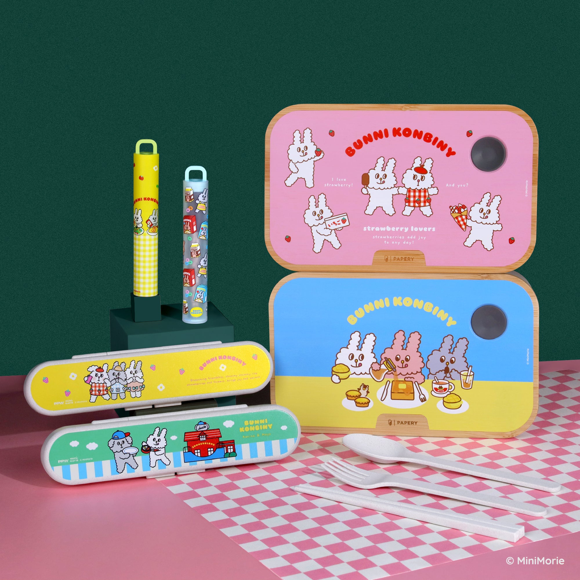 ecoStraw [BUNNI KONBINY - Cereals]