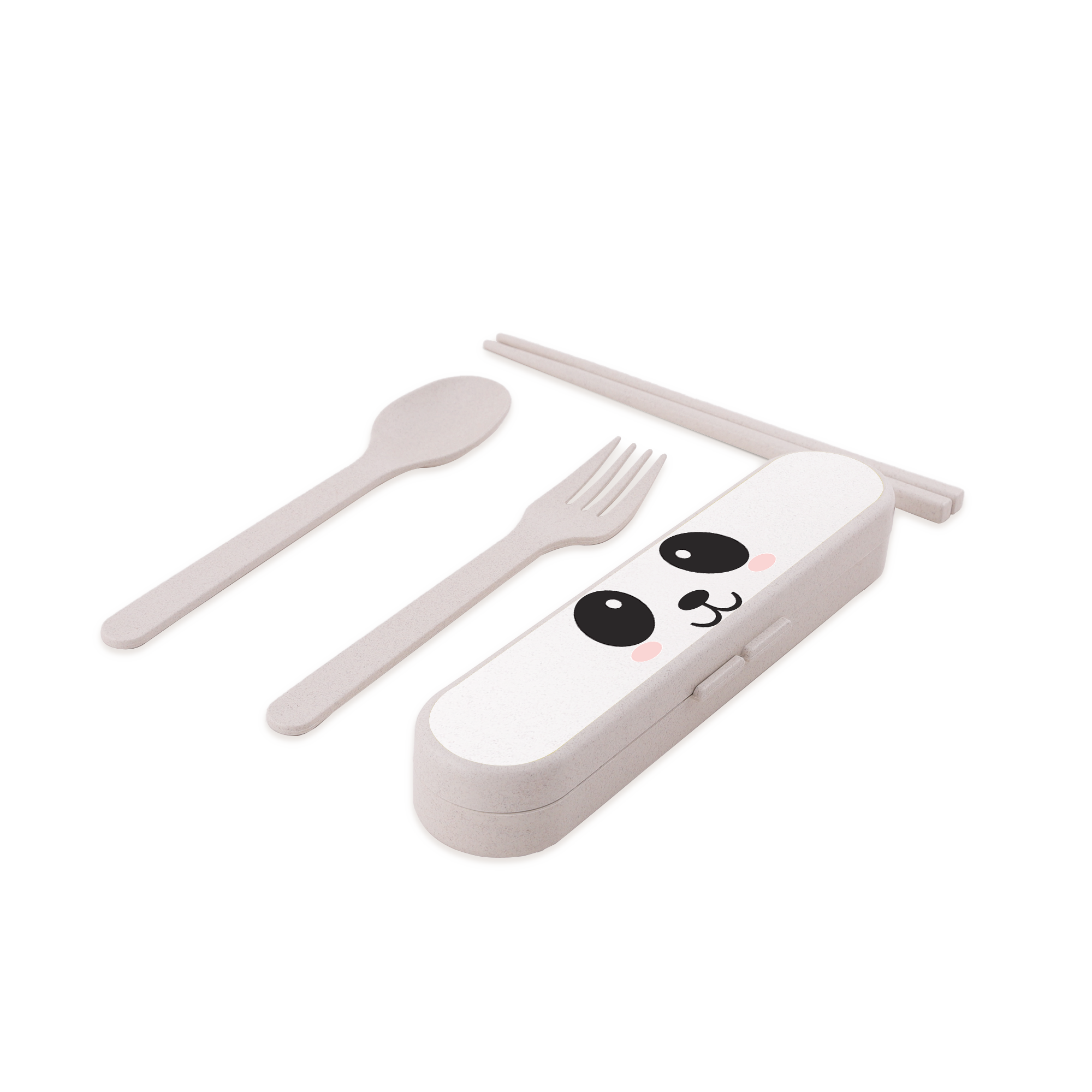 環保餐具套裝 [笑笑熊貓]