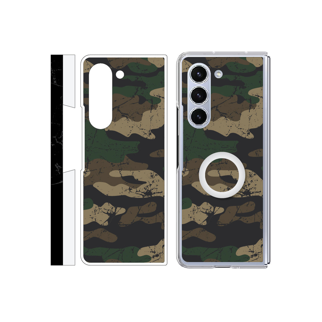 Clear GADGET CASE [Camouflage - Samsung Galaxy Z Fold5]