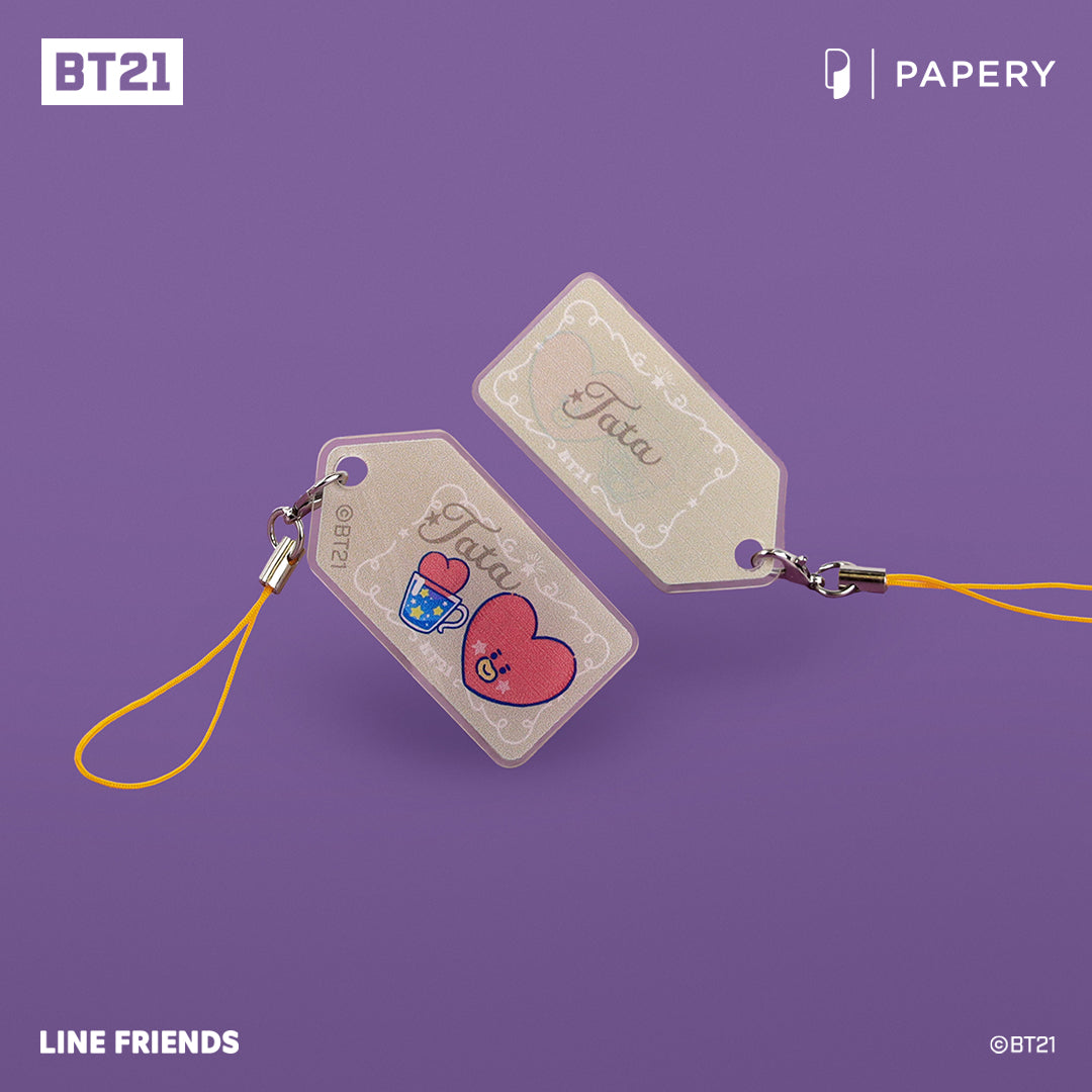 藝術防摔手機殼 [BT21 MAGIC RECIPE EDITION - TATA] iPhone 15 Pro/15 Pro Max