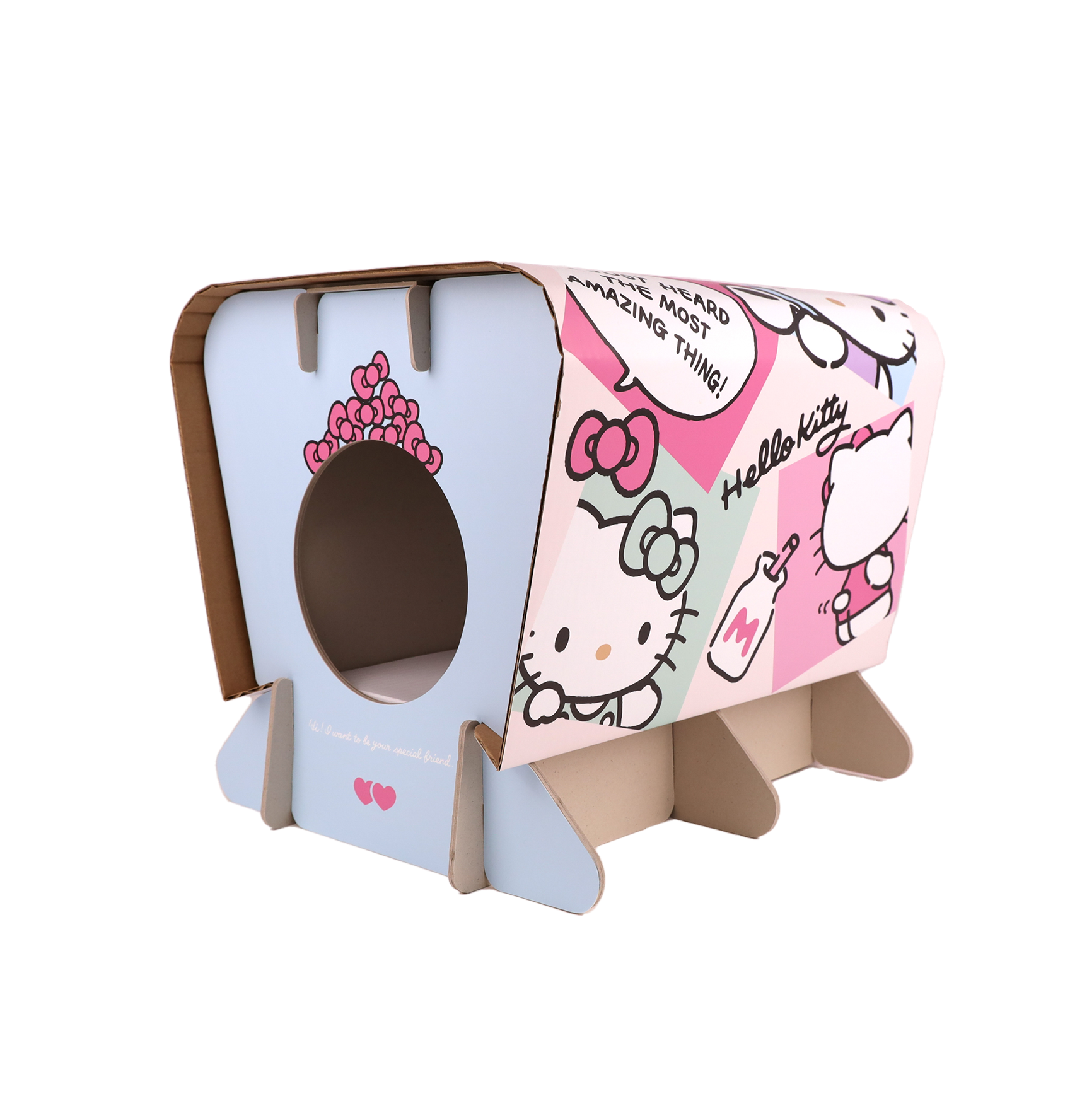 PEThouse Stool [Hello Kitty-Koma]