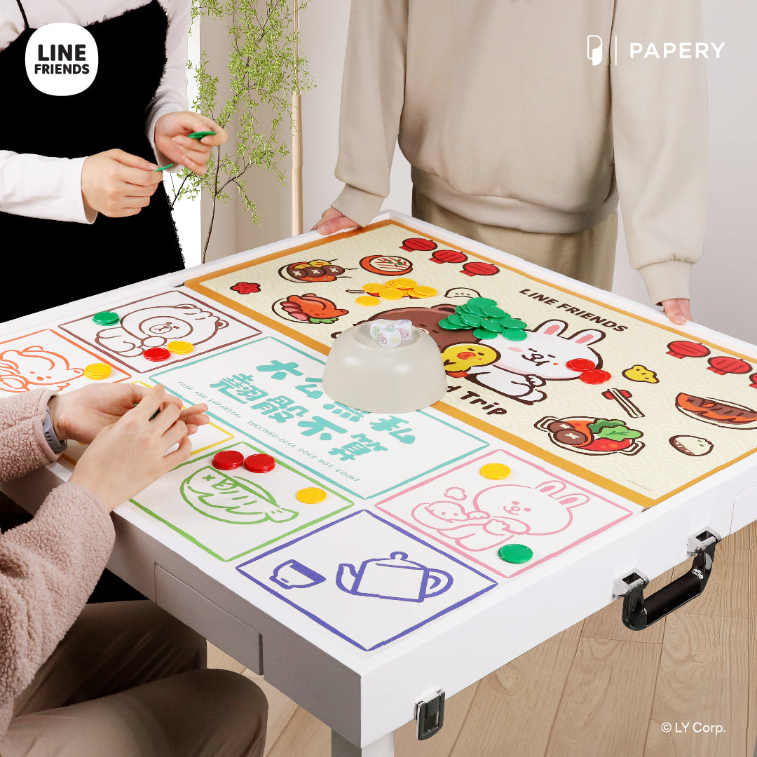 LINE FRIENDS Ultimate Game Table Multi Game Table (3 Classic Board Gam