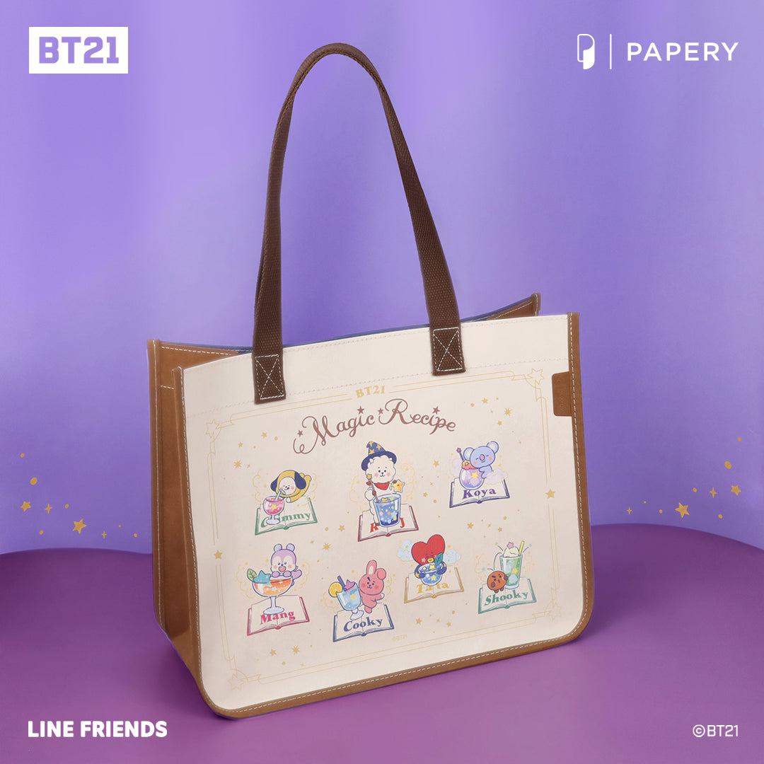 Blind Box Set A [BT21 OmniTote x1  & ecoBento x1 or  Stainless Steel Bottle x1]