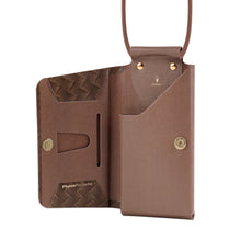 Load image into Gallery viewer, PhonePochette [Brown Woven]

