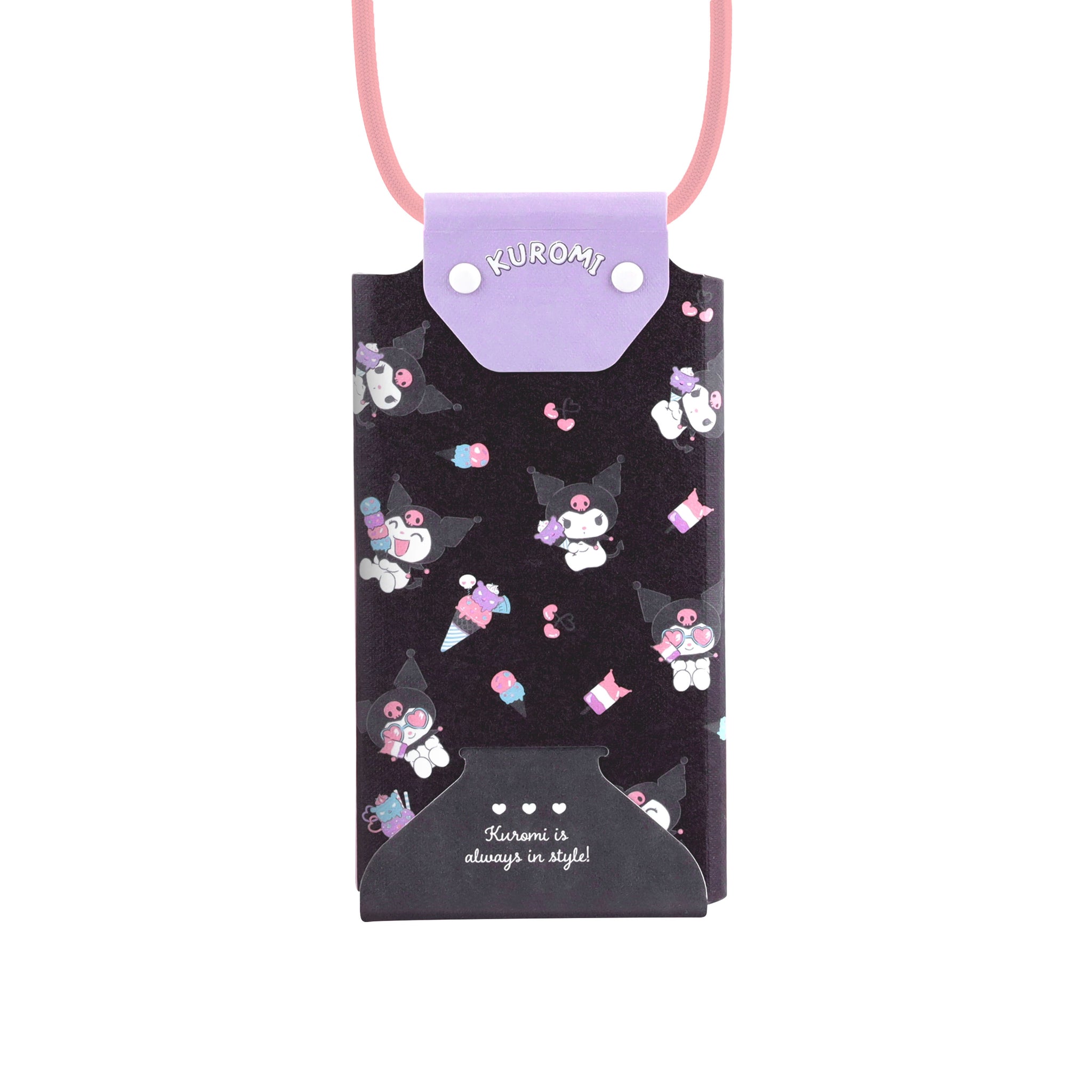 PhonePochette [Kuromi - Black]
