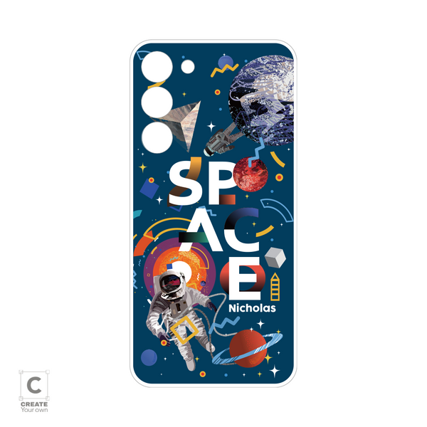Lenticular Plate FRAME CASE [Space - Samsung Galaxy S23+]
