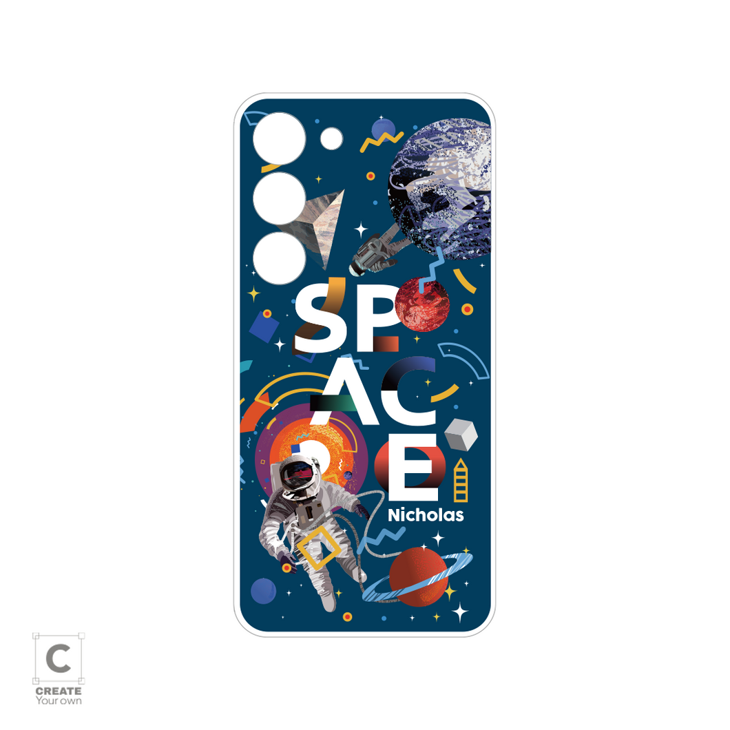 邊框背蓋保護殼 [Space - Samsung Galaxy S23]