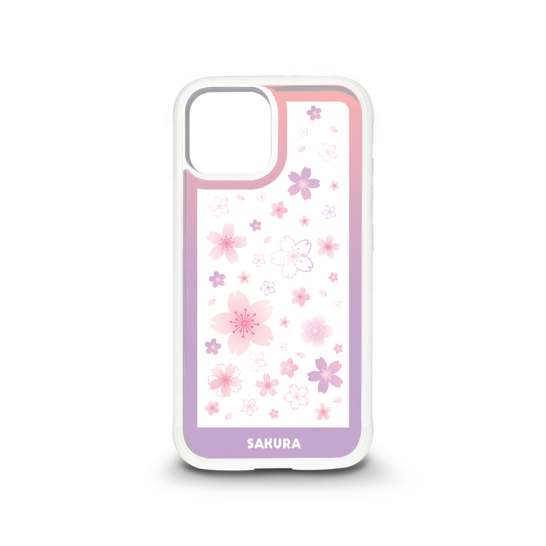 ArtiShell [Sakura Dance - transparent] iPhone 15/15 Plus/15 Pro /15 Pro Max
