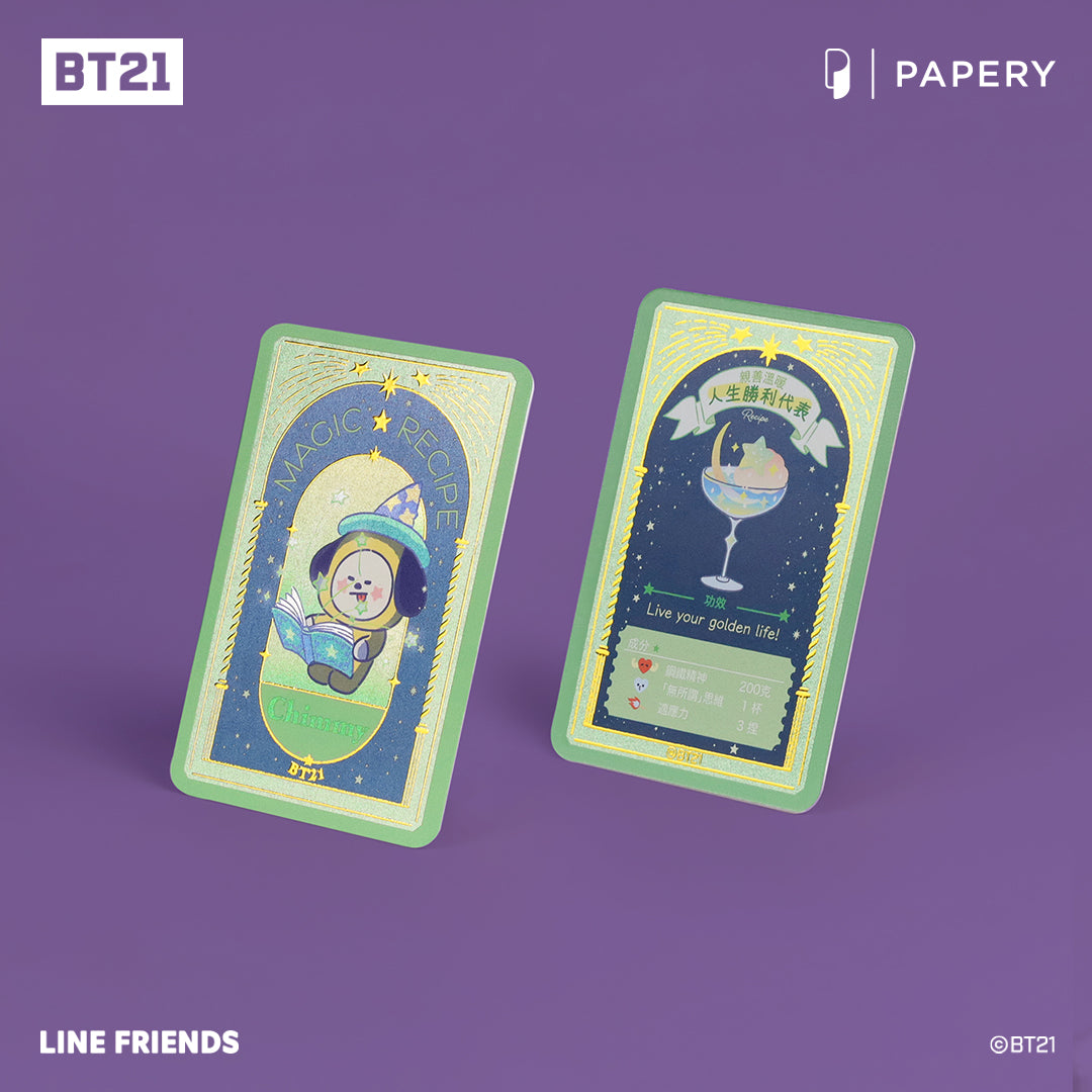 藝術防摔手機殼 [BT21 MAGIC RECIPE EDITION - CHIMMY] iPhone 15 Pro/15 Pro Max