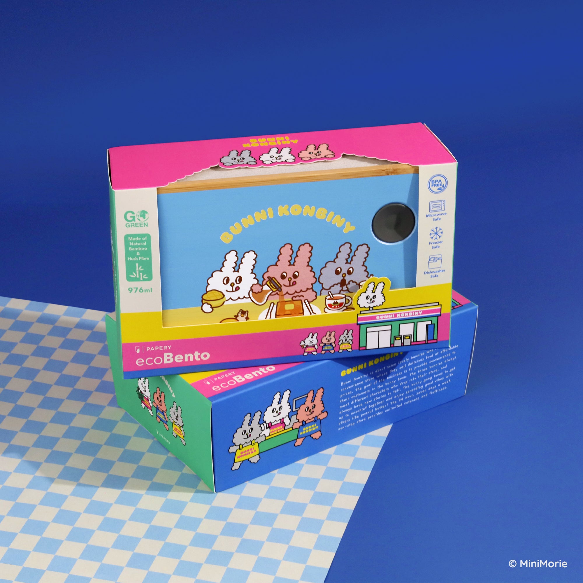 ecoBento [BUNNI KONBINY - Cha Chaa Teng]
