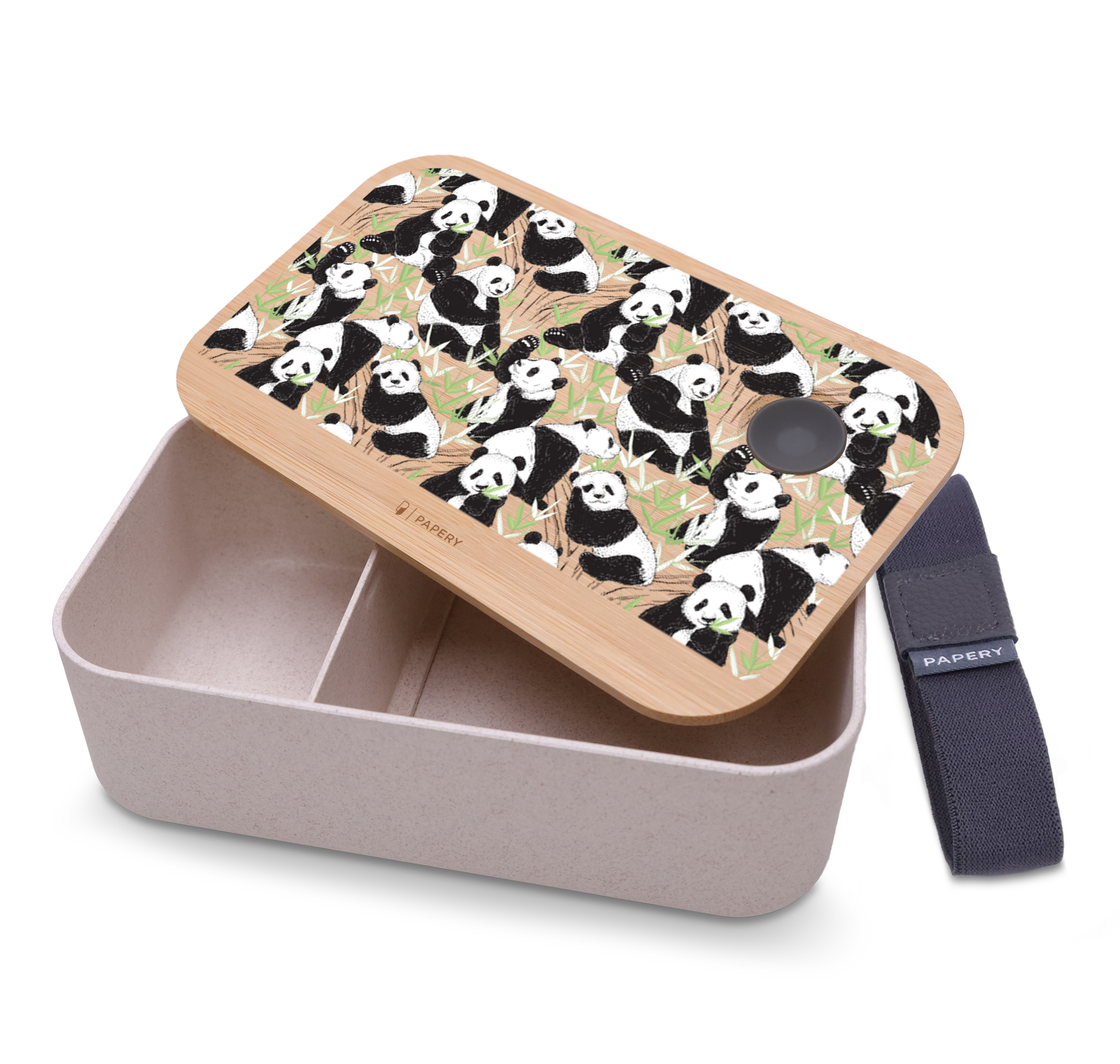 ecoBento [Panda Pattern]
