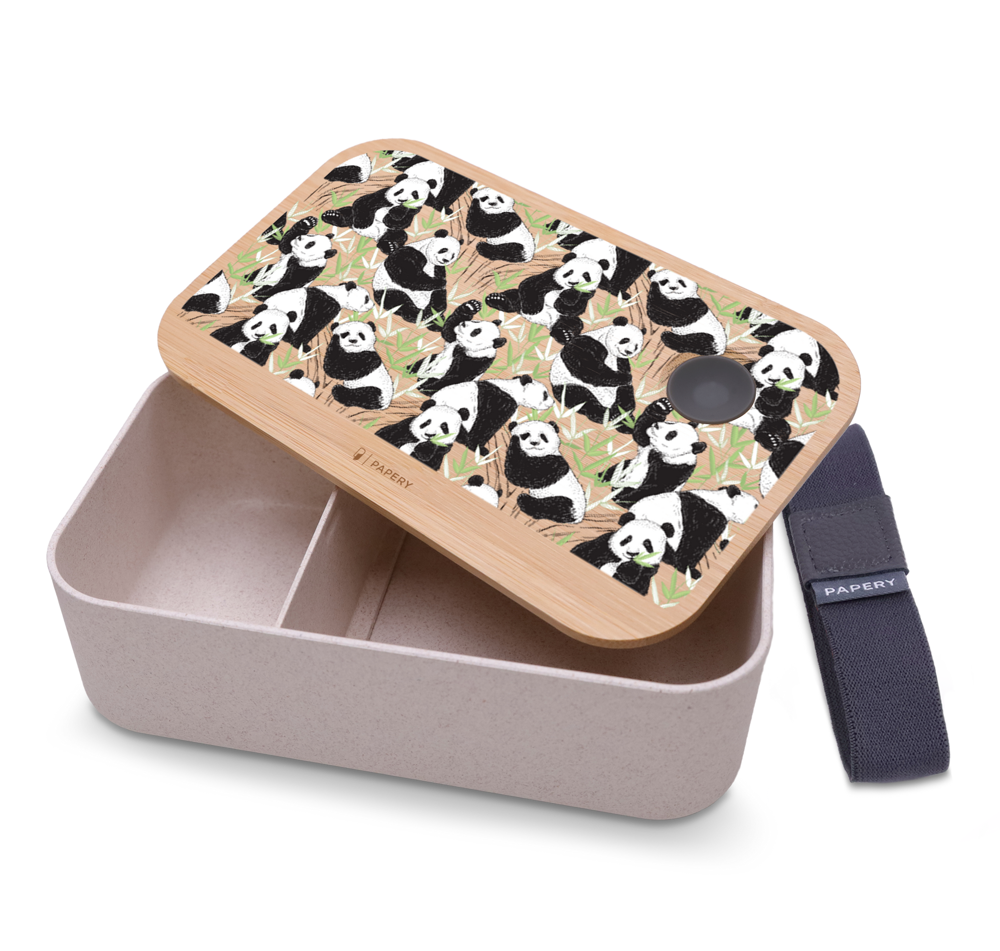 ecoBento [Panda Pattern]
