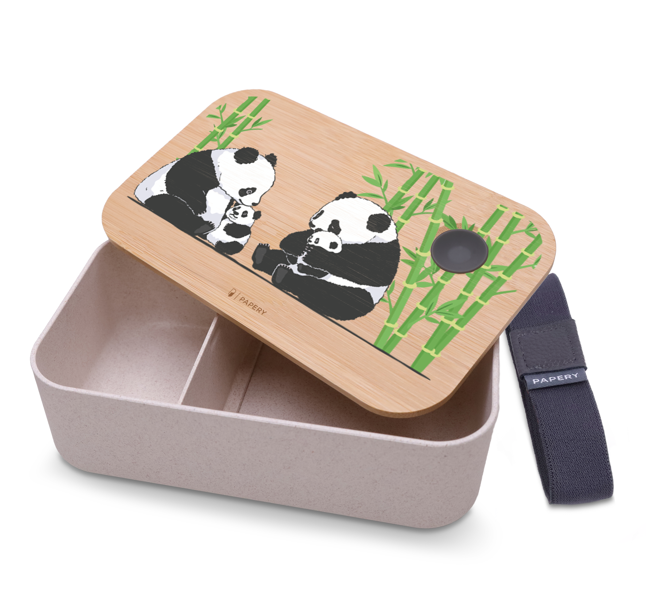 ecoBento [Panda Family]
