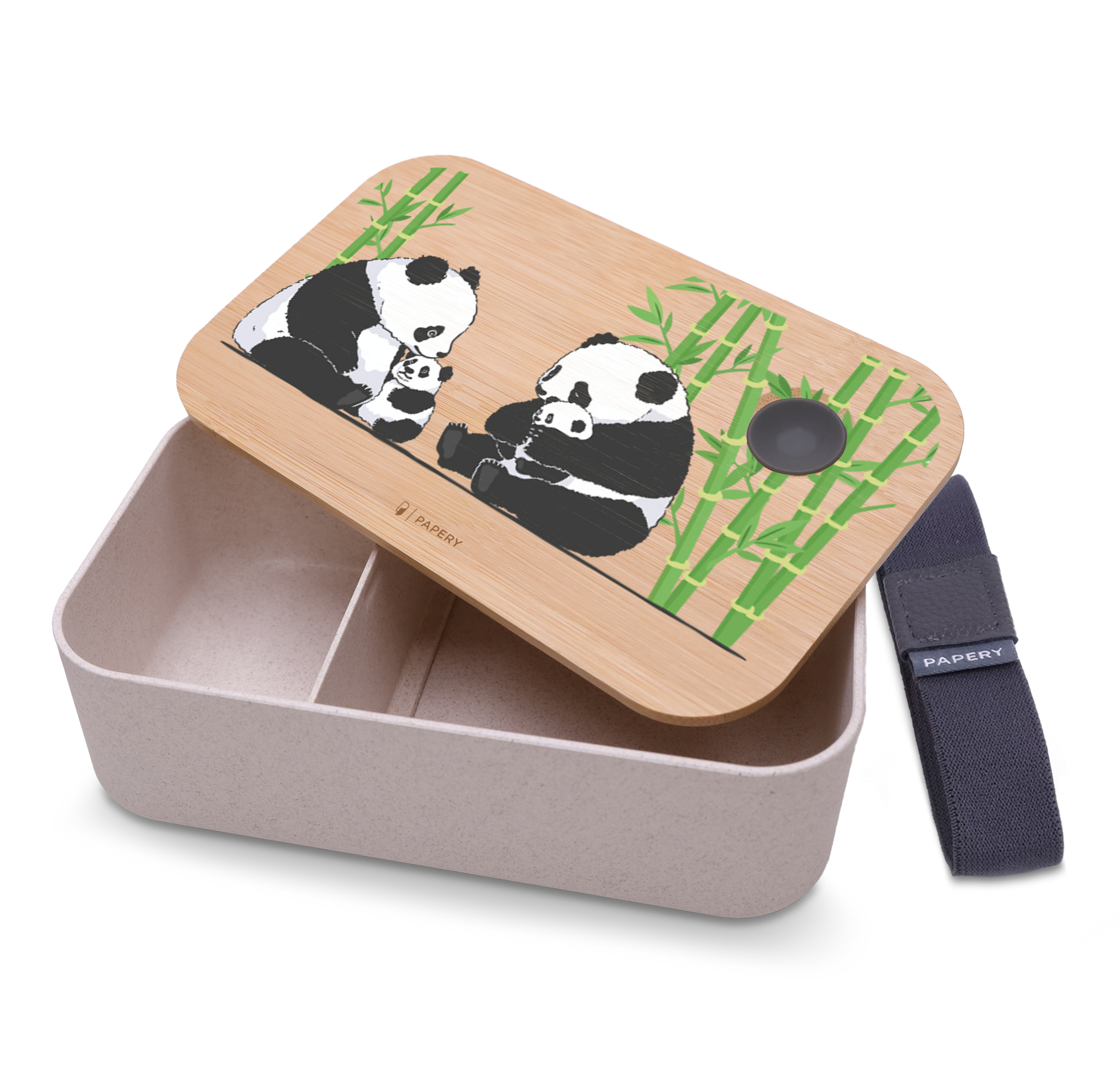 ecoBento [Panda Family]