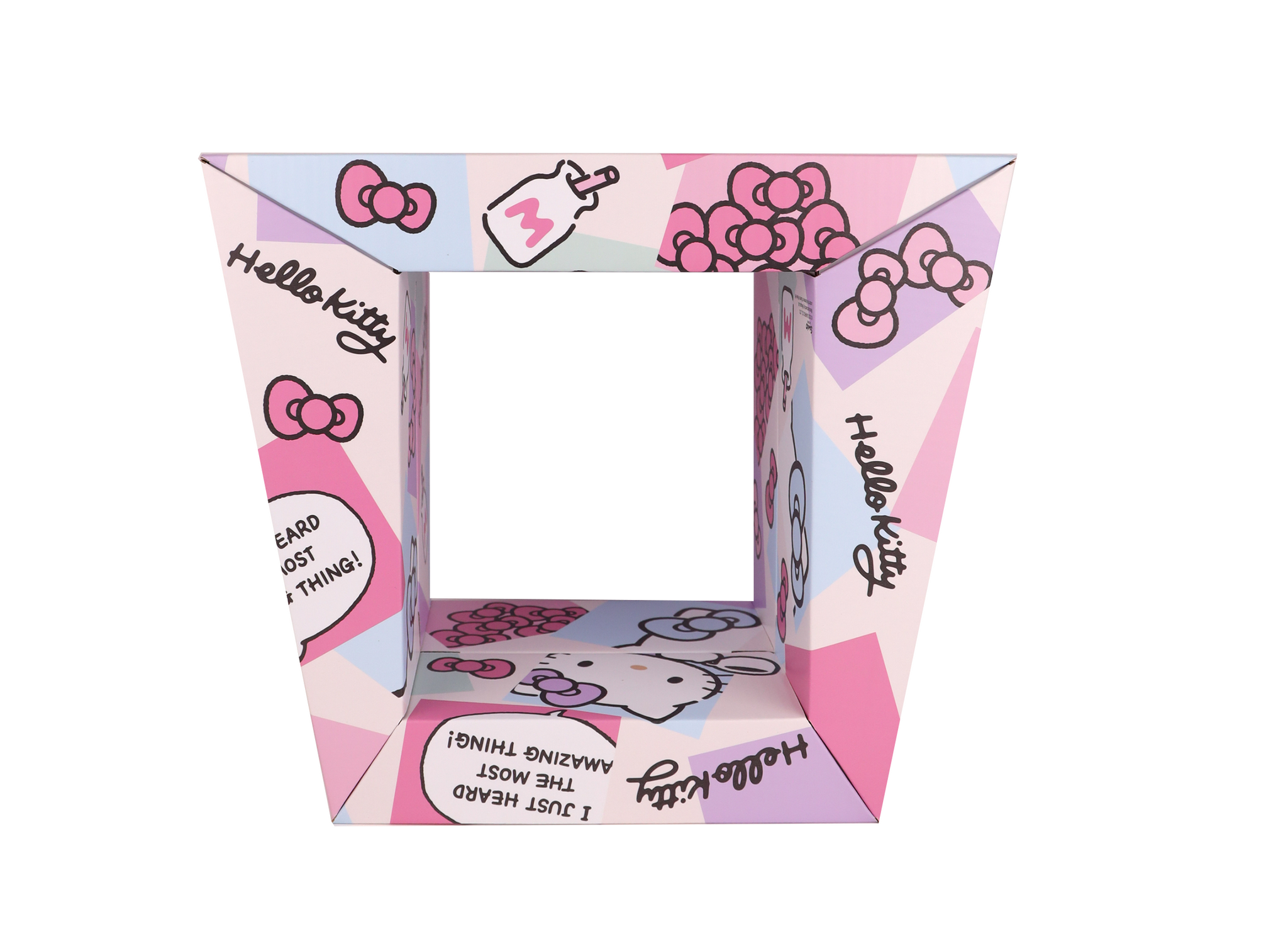 Hello Kitty ハウス型 フォトフレーム Storage [Hello Kitty-Pattern]