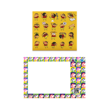 Load image into Gallery viewer, PAPERY X Yum Me Print Gift Set [Crayon Shinchan - Pattern (Photo + MASKfolio S)] - Papery.Art

