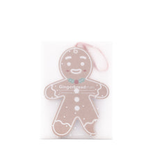 Load image into Gallery viewer, Gingerbread Man Christmas Card Ornament - Papery.Art
