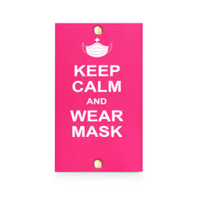 Load image into Gallery viewer, MASKfolio [KEEP CALM - Wear Mask] - Papery.Art
