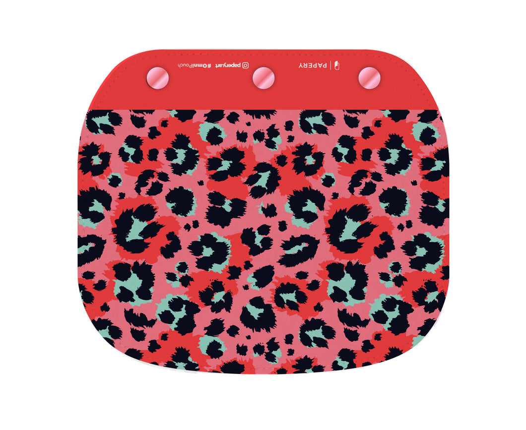 Omni Pouch [Cover - Pink Leopard] - Papery.Art