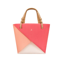 Load image into Gallery viewer, Ori Tote [Colour Block | Pinky Red] - Papery.Art

