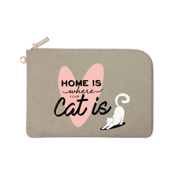 TabletClutch [CAT - Home Is Where Your Cat Is 1] - Papery.Art