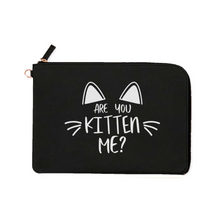 將圖片載入圖庫檢視器 TabletClutch [Cat - Are You Kitten Me] - Papery.Art
