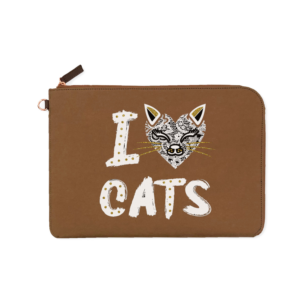 TabletClutch [Cat - I <3 Cats] - Papery.Art