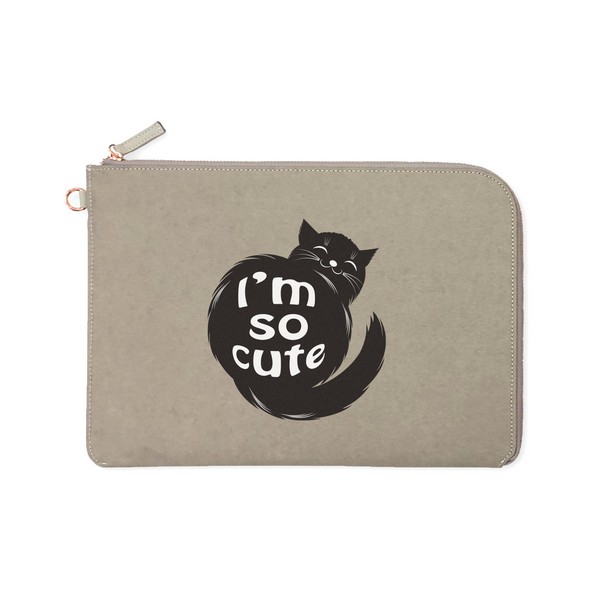 TabletClutch [Cat - I'm So Cute] - Papery.Art