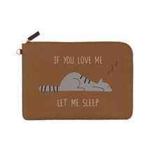 將圖片載入圖庫檢視器 TabletClutch [Cat - If You Love Me Let Me Sleep] - Papery.Art
