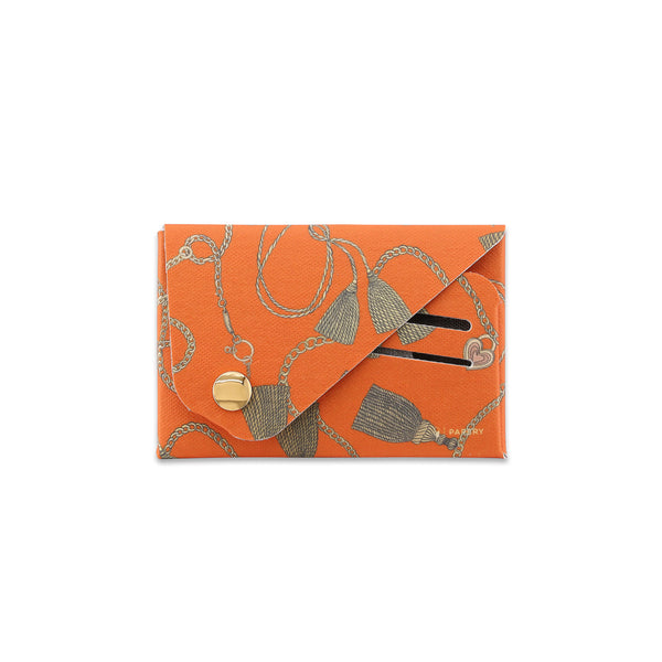 ionCARDholder [Orange Charm] - Papery.Art
