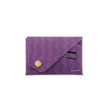 Load image into Gallery viewer, ionCARDholder [Purple Woven] - Papery.Art
